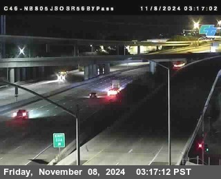 NB 805 at NB 805/5 Merge