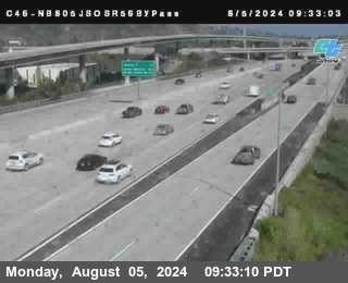 NB 805 at NB 805/5 Merge