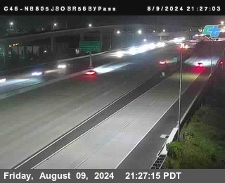 NB 805 at NB 805/5 Merge