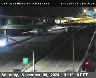 NB 805 at NB 805/5 Merge