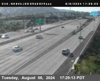 NB 805 at NB 805/5 Merge