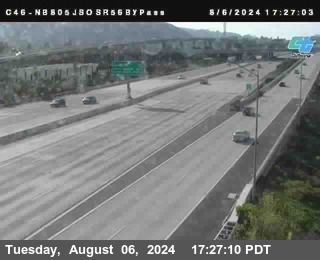 NB 805 at NB 805/5 Merge