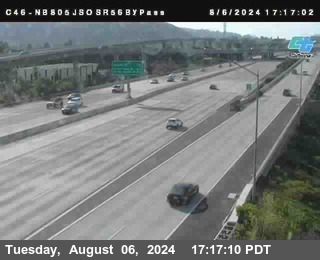 NB 805 at NB 805/5 Merge