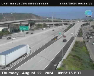 NB 805 at NB 805/5 Merge