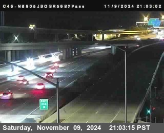 NB 805 at NB 805/5 Merge