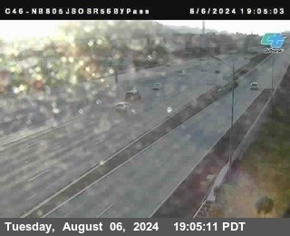 NB 805 at NB 805/5 Merge