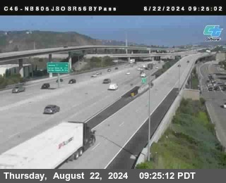 NB 805 at NB 805/5 Merge