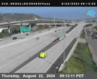 NB 805 at NB 805/5 Merge