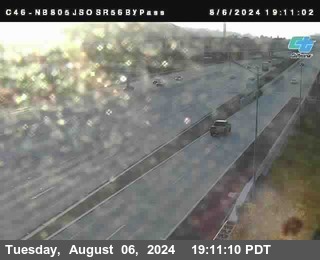 NB 805 at NB 805/5 Merge