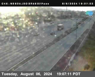 NB 805 at NB 805/5 Merge