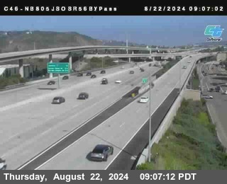 NB 805 at NB 805/5 Merge