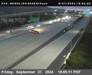 NB 805 at NB 805/5 Merge