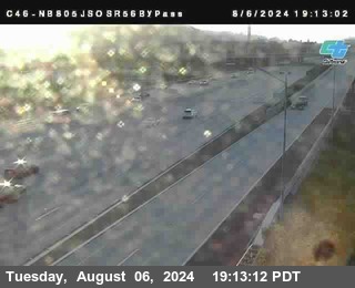 NB 805 at NB 805/5 Merge