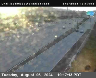 NB 805 at NB 805/5 Merge