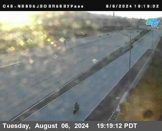 NB 805 at NB 805/5 Merge