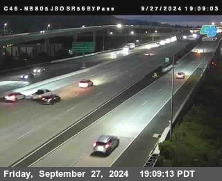 NB 805 at NB 805/5 Merge