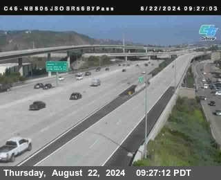 NB 805 at NB 805/5 Merge