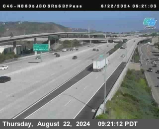 NB 805 at NB 805/5 Merge