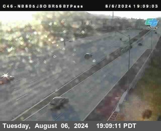 NB 805 at NB 805/5 Merge