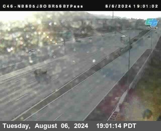 NB 805 at NB 805/5 Merge