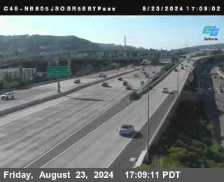 NB 805 at NB 805/5 Merge