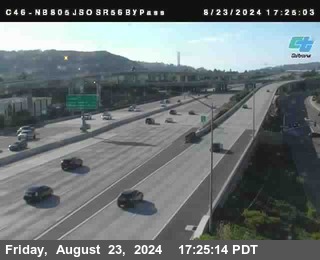 NB 805 at NB 805/5 Merge