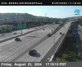 NB 805 at NB 805/5 Merge