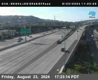 NB 805 at NB 805/5 Merge