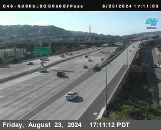 NB 805 at NB 805/5 Merge