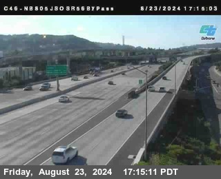 NB 805 at NB 805/5 Merge