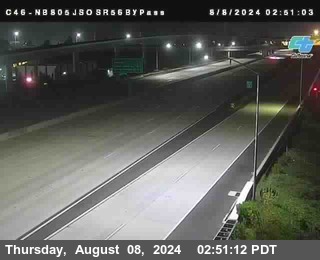 NB 805 at NB 805/5 Merge