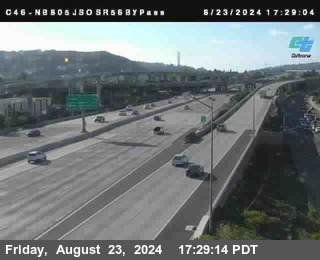 NB 805 at NB 805/5 Merge