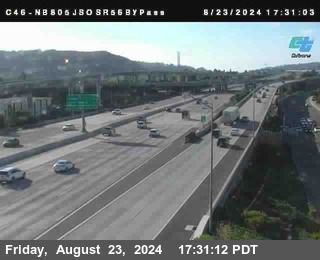 NB 805 at NB 805/5 Merge