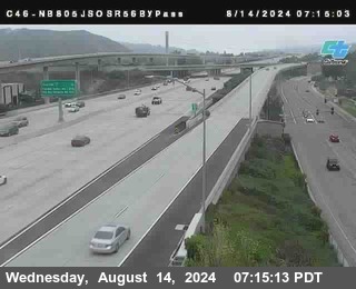 NB 805 at NB 805/5 Merge