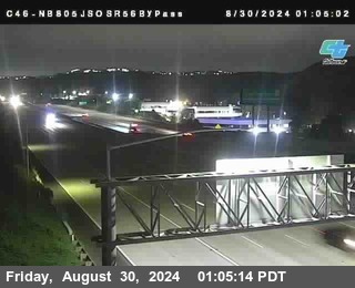 NB 805 at NB 805/5 Merge