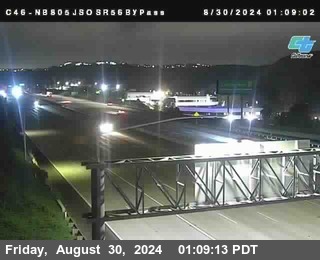 NB 805 at NB 805/5 Merge