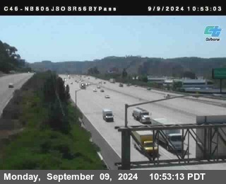 NB 805 at NB 805/5 Merge