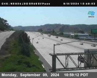 NB 805 at NB 805/5 Merge