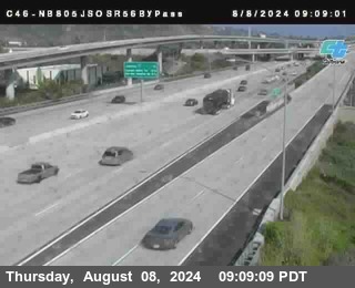 NB 805 at NB 805/5 Merge