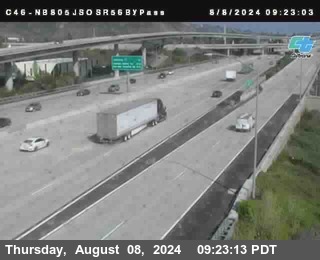 NB 805 at NB 805/5 Merge