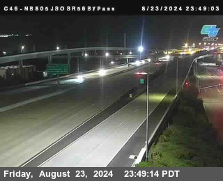 NB 805 at NB 805/5 Merge