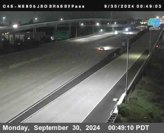 NB 805 at NB 805/5 Merge