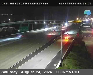 NB 805 at NB 805/5 Merge