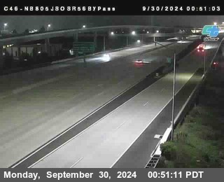 NB 805 at NB 805/5 Merge