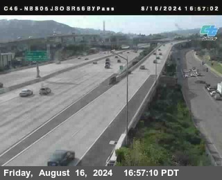 NB 805 at NB 805/5 Merge