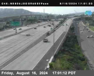 NB 805 at NB 805/5 Merge