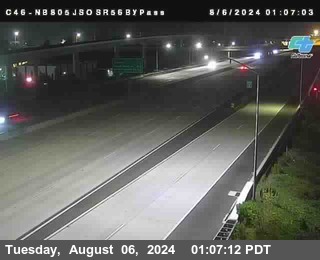 NB 805 at NB 805/5 Merge