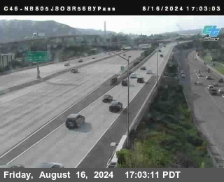 NB 805 at NB 805/5 Merge