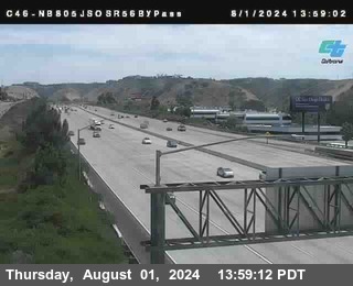 NB 805 at NB 805/5 Merge