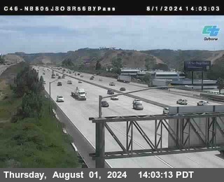 NB 805 at NB 805/5 Merge